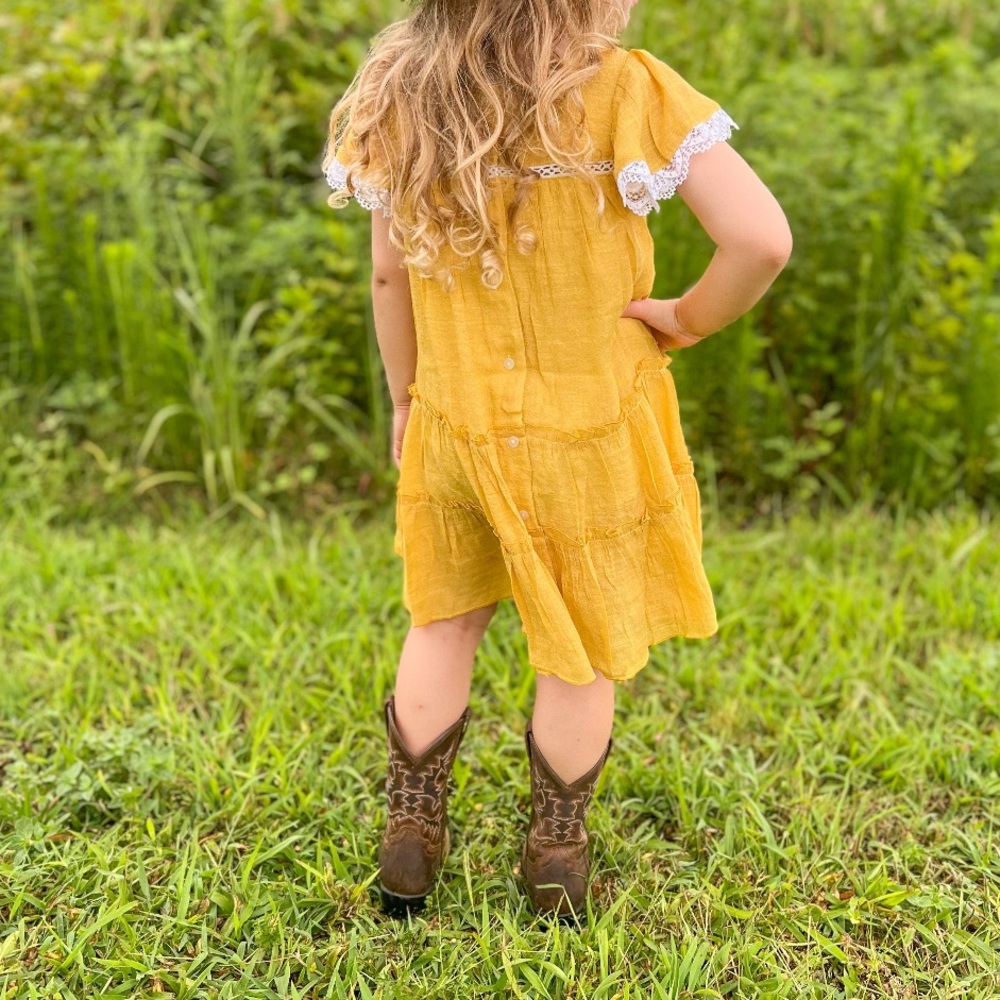 NWT yellow spring dress